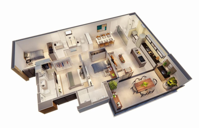 Imagem Apartamento com 3 Quartos à Venda, 110 m² em Cocó - Fortaleza Imagem Apartamento com 3 Quartos à Venda, 110 m² em Cocó - Fortaleza