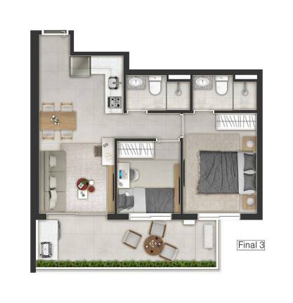 Imagem Imóvel com 2 Quartos à Venda, 50 m² em Vila Mariana - São Paulo