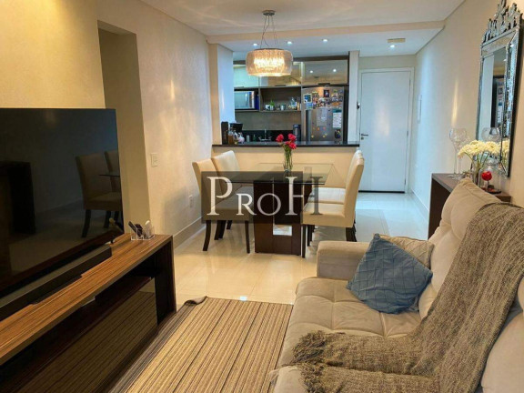 Apartamento com 3 Quartos à Venda, 74 m² em Campestre - Santo André