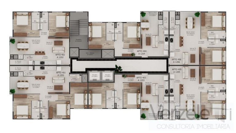 Imagem Apartamento com 2 Quartos à Venda, 84 m² em São Francisco De Assis - Camboriú