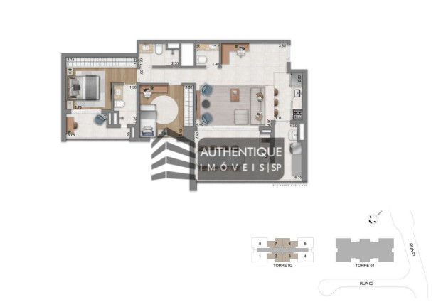 Imagem Apartamento com 3 Quartos à Venda, 95 m² em Brooklin - São Paulo Imagem Apartamento com 3 Quartos à Venda, 95 m² em Brooklin - São Paulo