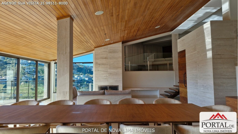 Imagem Casa com 4 Quartos à Venda, 700 m² em Vila Del Rey - Nova Lima Imagem Casa com 4 Quartos à Venda, 700 m² em Vila Del Rey - Nova Lima