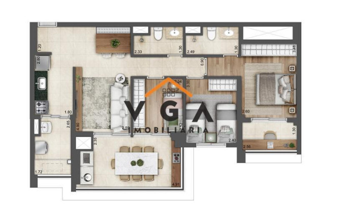 Imagem Apartamento com 3 Quartos à Venda, 85 m² em Bras - São Paulo Imagem Apartamento com 3 Quartos à Venda, 85 m² em Bras - São Paulo