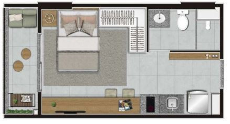 Imagem Apartamento com 3 Quartos à Venda, 69 m² em Campo Belo - São Paulo Imagem Apartamento com 3 Quartos à Venda, 69 m² em Campo Belo - São Paulo