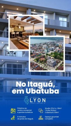 Imagem Apartamento com 1 Quarto à Venda, 40 m² em Itaguá - Ubatuba Imagem Apartamento com 1 Quarto à Venda, 40 m² em Itaguá - Ubatuba