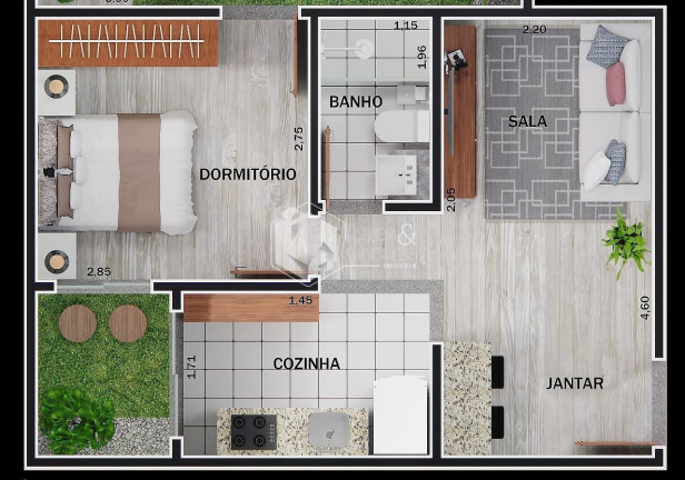 Imagem Studio com 1 Quarto à Venda, 28 m² em Vila Dom Pedro Ii - São Paulo Imagem Studio com 1 Quarto à Venda, 28 m² em Vila Dom Pedro Ii - São Paulo
