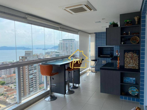 Imagem Apartamento com 3 Quartos à Venda, 142 m² em Aparecida - Santos