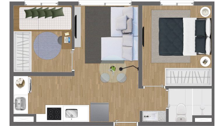 Imagem Apartamento com 2 Quartos à Venda,  em Vila Chabilândia - São Paulo