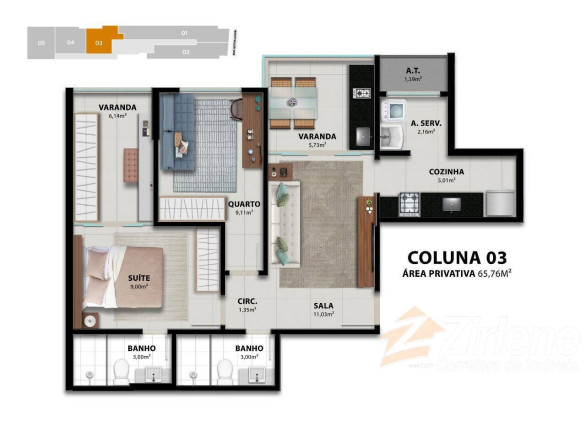 Imagem Apartamento com 2 Quartos à Venda, 65 m² em Muquiçaba - Guarapari Imagem Apartamento com 2 Quartos à Venda, 65 m² em Muquiçaba - Guarapari