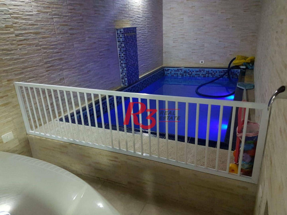 Imagem Casa com 3 Quartos à Venda, 140 m² em Gonzaga - Santos Imagem Casa com 3 Quartos à Venda, 140 m² em Gonzaga - Santos
