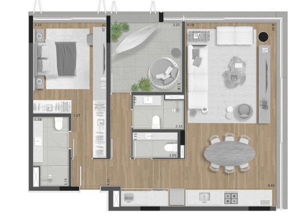 Imagem Apartamento com 2 Quartos à Venda, 99 m² em Pinheiros - São Paulo Imagem Apartamento com 2 Quartos à Venda, 99 m² em Pinheiros - São Paulo