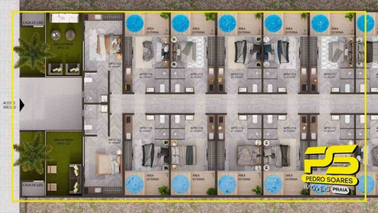 Imagem Apartamento com 1 Quarto à Venda, 25 m² em Jardim Oceania - João Pessoa Imagem Apartamento com 1 Quarto à Venda, 25 m² em Jardim Oceania - João Pessoa