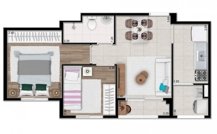 Imagem Apartamento com 2 Quartos à Venda, 37 m² em Itaquera - São Paulo Imagem Apartamento com 2 Quartos à Venda, 37 m² em Itaquera - São Paulo