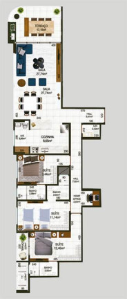 Imagem Apartamento com 3 Quartos à Venda, 132 m² em Forte - Praia Grande Imagem Apartamento com 3 Quartos à Venda, 132 m² em Forte - Praia Grande