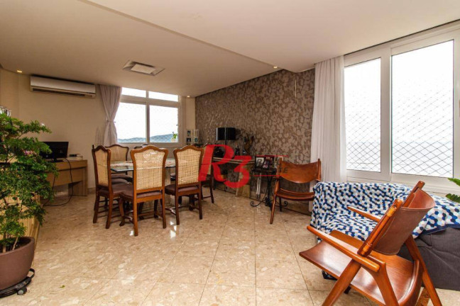 Imagem Apartamento com 3 Quartos à Venda, 190 m² em José Menino - Santos