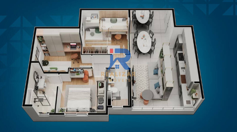Imagem Apartamento com 3 Quartos à Venda, 59 m² em Estoril - Belo Horizonte