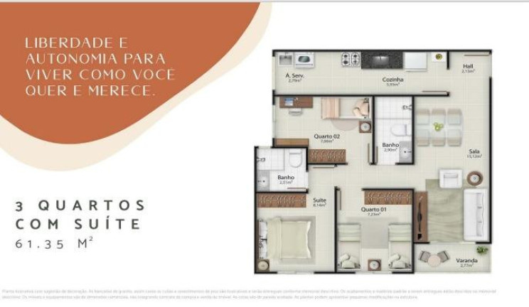 Imagem Apartamento com 3 Quartos à Venda, 62 m² em Santa Paula 1 - Vila Velha Imagem Apartamento com 3 Quartos à Venda, 62 m² em Santa Paula 1 - Vila Velha