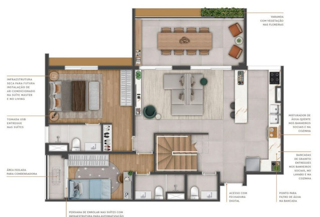 Imagem Apartamento com 2 Quartos à Venda, 69 m² em Mirandópolis - São Paulo Imagem Apartamento com 2 Quartos à Venda, 69 m² em Mirandópolis - São Paulo