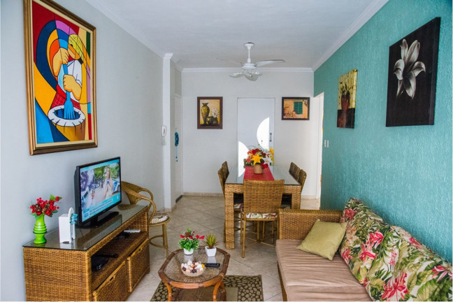 Apartamento com 3 Quartos à Venda, 120 m² em Tombo - Guarujá
