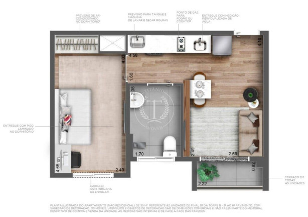 Imagem Apartamento com 1 Quarto à Venda, 28 m² em Perdizes - São Paulo Imagem Apartamento com 1 Quarto à Venda, 28 m² em Perdizes - São Paulo