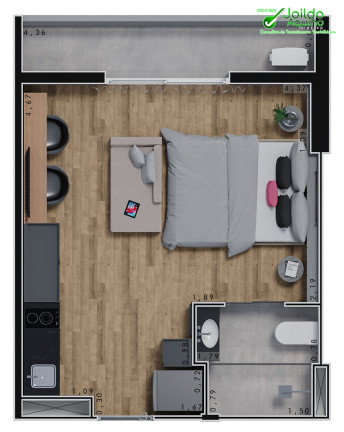 Imagem Apartamento com 1 Quarto à Venda, 21 m² em Meireles - Fortaleza Imagem Apartamento com 1 Quarto à Venda, 21 m² em Meireles - Fortaleza