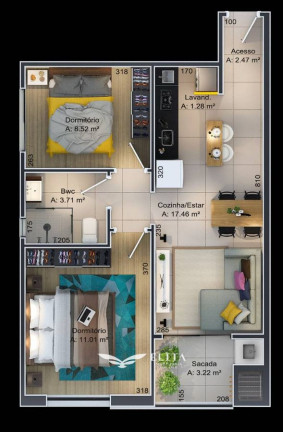 Imagem Apartamento com 2 Quartos à Venda, 50 m² em Nossa Senhora De Fátima - Penha