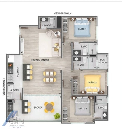 Imagem Apartamento com 3 Quartos à Venda, 99 m² em Itaguá - Ubatuba Imagem Apartamento com 3 Quartos à Venda, 99 m² em Itaguá - Ubatuba