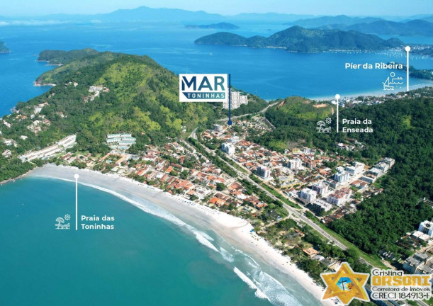 Imagem Apartamento com 1 Quarto à Venda, 35 m² em Toninhas - Ubatuba Imagem Apartamento com 1 Quarto à Venda, 35 m² em Toninhas - Ubatuba