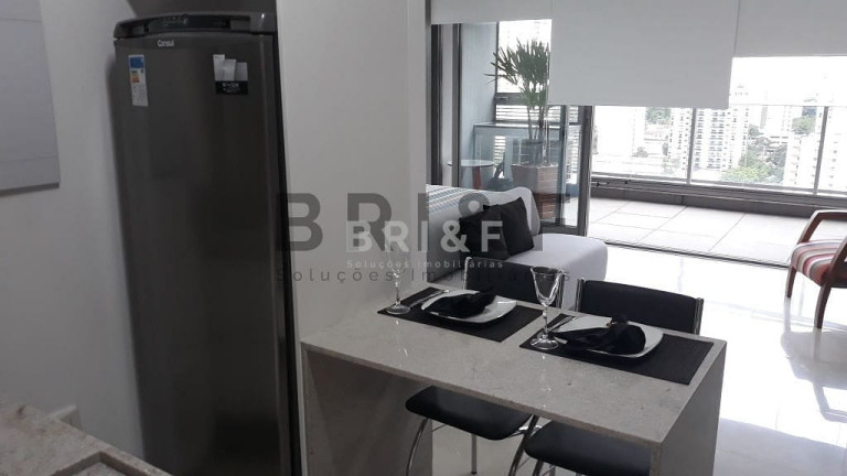 Imagem Apartamento com 1 Quarto para Alugar, 41 m² em Brooklin - São Paulo Imagem Apartamento com 1 Quarto para Alugar, 41 m² em Brooklin - São Paulo