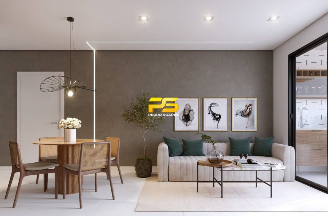 Imagem Apartamento com 1 Quarto à Venda, 30 m² em Brisamar - João Pessoa Imagem Apartamento com 1 Quarto à Venda, 30 m² em Brisamar - João Pessoa