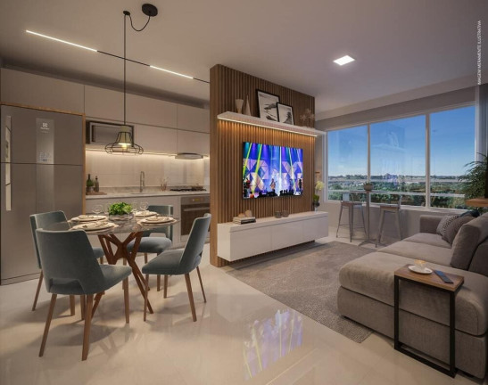 Imagem Apartamento com 2 Quartos à Venda, 47 m² em Santa Cândida - Curitiba