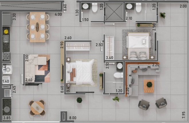 Imagem Apartamento com 3 Quartos à Venda, 95 m² em Itaguá - Ubatuba Imagem Apartamento com 3 Quartos à Venda, 95 m² em Itaguá - Ubatuba