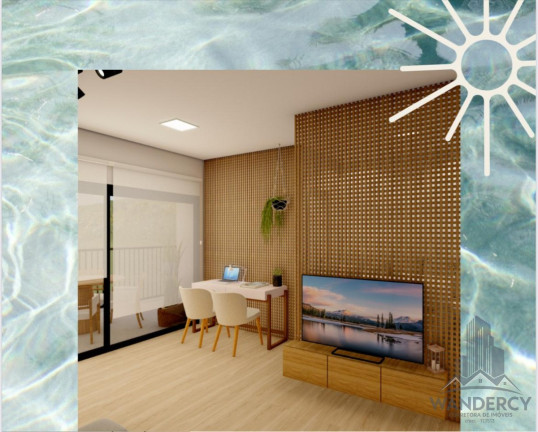 Imagem Apartamento com 1 Quarto à Venda, 37 m² em Perequê Açu - Ubatuba