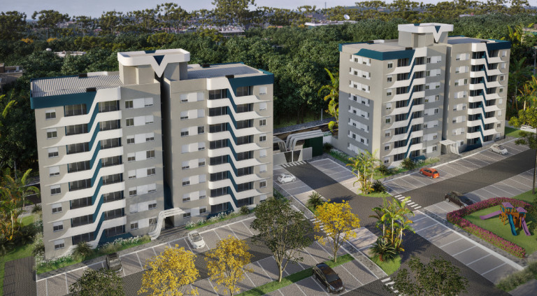 Imagem Apartamento com 2 Quartos à Venda, 50 m² em Nossa Senhora Do Rosário - Caxias Do Sul