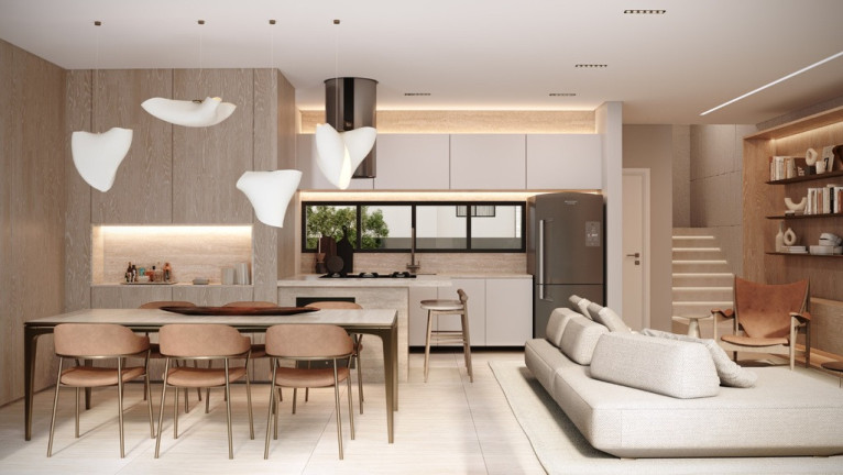 Imagem Casa de Condomínio com 3 Quartos à Venda, 242 m² em Bacacheri - Curitiba Imagem Casa de Condomínio com 3 Quartos à Venda, 242 m² em Bacacheri - Curitiba