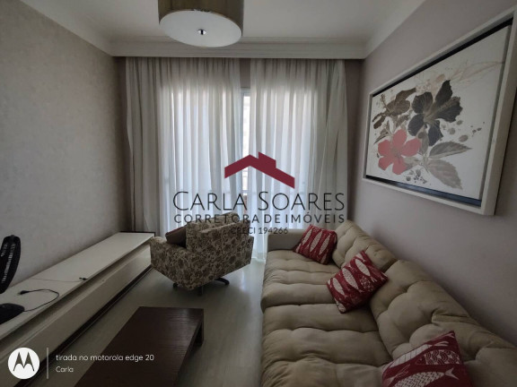 Imagem Apartamento com 3 Quartos à Venda, 125 m² em Vila Alzira - Guarujá