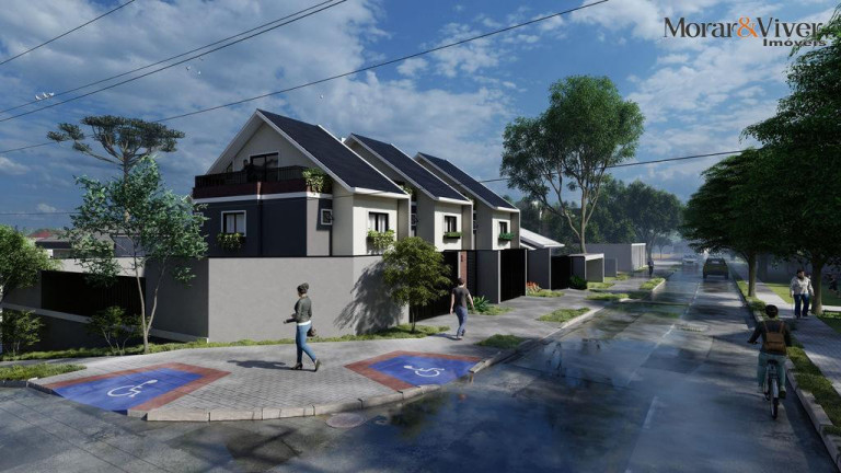 Imagem Casa com 3 Quartos à Venda, 107 m² em Xaxim - Curitiba Imagem Casa com 3 Quartos à Venda, 107 m² em Xaxim - Curitiba
