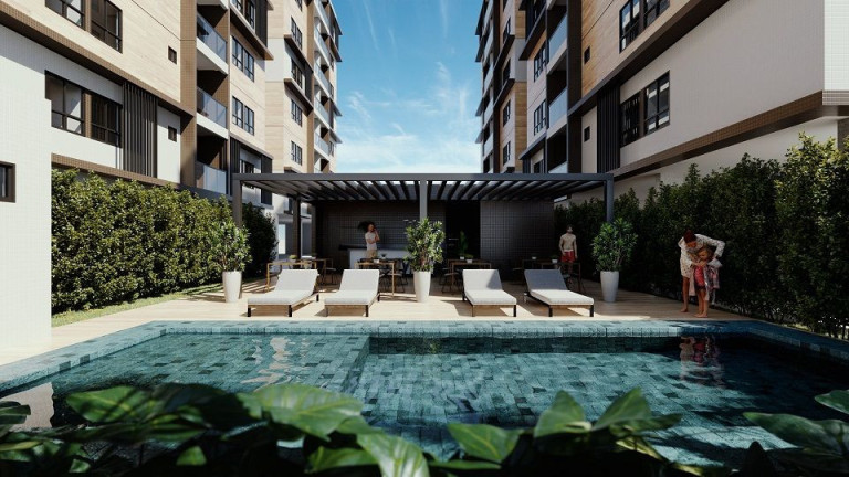 Imagem Apartamento com 3 Quartos à Venda, 60 m² em Poço - Cabedelo Imagem Apartamento com 3 Quartos à Venda, 60 m² em Poço - Cabedelo