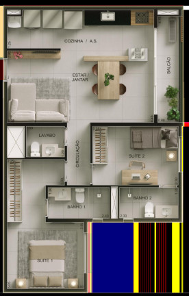 Imagem Imóvel com 1 Quarto à Venda, 38 m² em Setor Bueno - Goiânia Imagem Imóvel com 1 Quarto à Venda, 38 m² em Setor Bueno - Goiânia