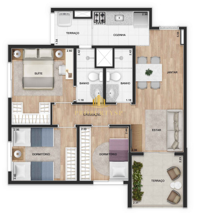 Imagem Apartamento com 3 Quartos à Venda, 62 m² em Lapa - São Paulo Imagem Apartamento com 3 Quartos à Venda, 62 m² em Lapa - São Paulo