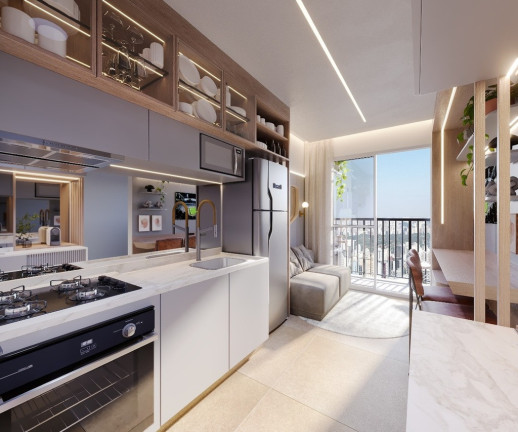 Imagem Apartamento com 2 Quartos à Venda, 37 m² em Vila Dom Pedro I - São Paulo