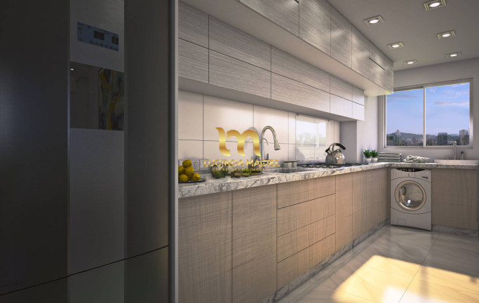 Imagem Apartamento com 1 Quarto à Venda, 38 m² em Guilhermina - Praia Grande