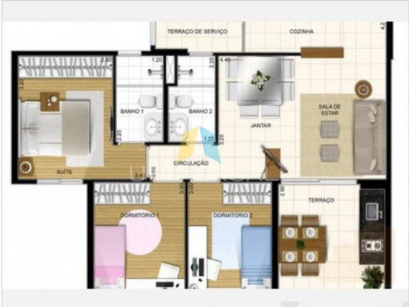 Imagem Apartamento com 3 Quartos à Venda, 70 m² em Vila Carrao - Sao Paulo Imagem Apartamento com 3 Quartos à Venda, 70 m² em Vila Carrao - Sao Paulo