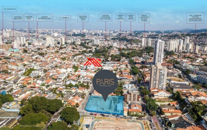 Imagem Apartamento com 2 Quartos à Venda, 68 m² em Vila Galvão - Guarulhos