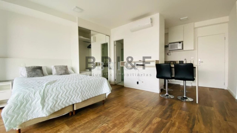 Imagem Apartamento com 1 Quarto para Alugar, 43 m² em Brooklin - São Paulo Imagem Apartamento com 1 Quarto para Alugar, 43 m² em Brooklin - São Paulo