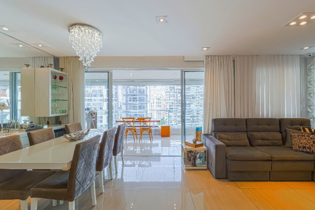 Imóvel com 3 Quartos à Venda, 134 m² em Cidade Monções - São Paulo