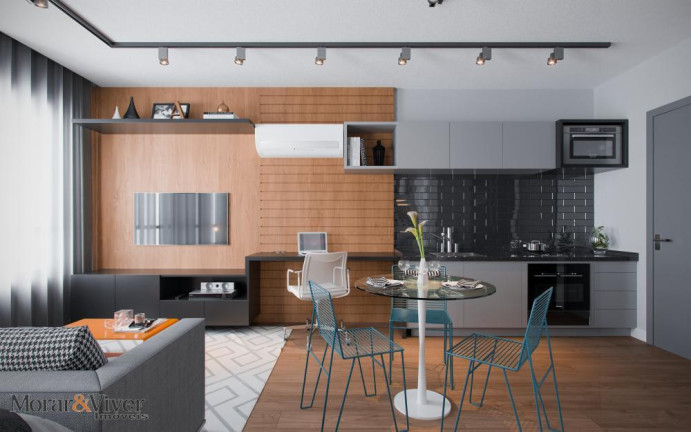 Imagem Imóvel com 1 Quarto à Venda, 30 m² em Centro - Curitiba Imagem Imóvel com 1 Quarto à Venda, 30 m² em Centro - Curitiba