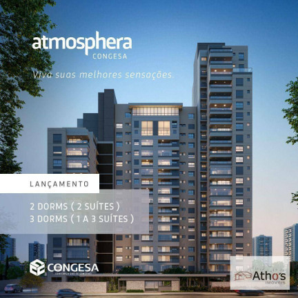 Apartamento com 2 Quartos à Venda, 68 m² em Atmosphera Congesa - Indaiatuba