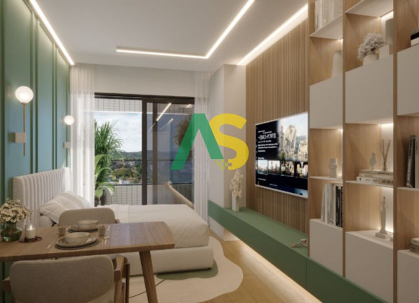 Imagem Flat com 1 Quarto à Venda, 29 m² em Porto De Galinhas - Ipojuca