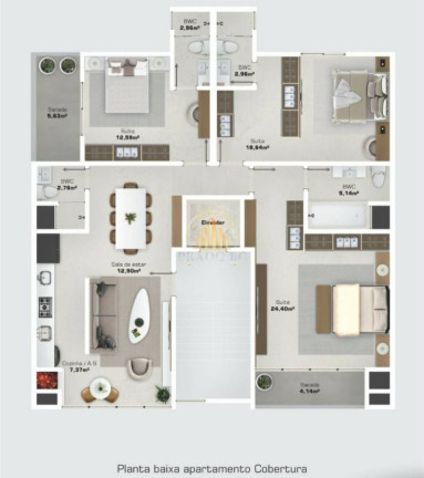 Imagem Apartamento com 2 Quartos à Venda, 10 m² em São Francisco De Assis - Camboriú Imagem Apartamento com 2 Quartos à Venda, 10 m² em São Francisco De Assis - Camboriú
